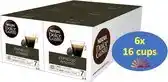 Bol.com Nescafé Dolce Gusto Espresso Intenso capsules - 6x16 cups = 96 koffiecups aanbieding