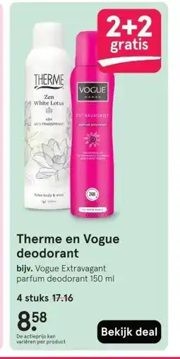 Etos Dove, Zwitsal, Axe en Rexona deodorant en bad en douche aanbieding