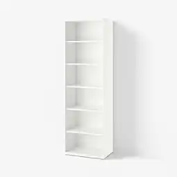 IKEA BestÅ Open kast, met 5 planken/wit, 60x40x193 cm aanbieding