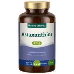 Holland & Barrett Holland & Barrett Astaxanthine 4mg - 120 softgels aanbieding