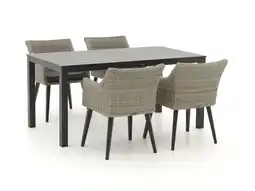 Kees Smit Manifesto Matese/Menzano 160cm dining tuinset 5-delig aanbieding