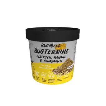 Zooplus 8x 100g BugBell BugTerrine Adult Insecten, Banaan en Chiazaden Hondenvoer nat aanbieding