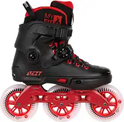 Bol.com Powerslide Urban Next 110 Skate Inlineskates - Maat 42/43 - Unisex - zwart - rood aanbieding