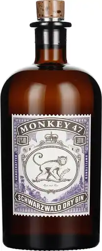 Drankdozijn Monkey 47 Gin 50CL aanbieding