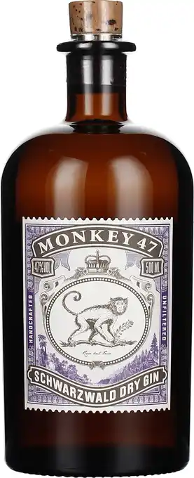 Drankdozijn Monkey 47 Gin 50CL aanbieding