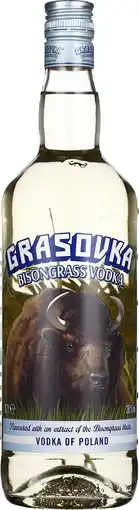 Drankdozijn Grasovka Bison Brand 70CL aanbieding