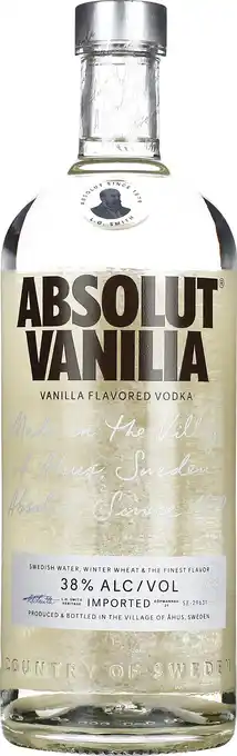 Drankdozijn Absolut Vanilia 1LTR aanbieding