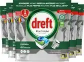 Bol.com Dreft Platinum All In One Vaatwasmiddel - Original - Voordeelverpakking 5 x 34 Vaatwastabletten aanbieding