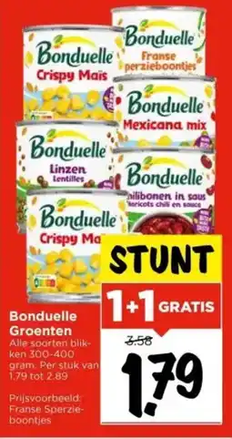 Vomar Voordeelmarkt Bonduelle Groenten aanbieding