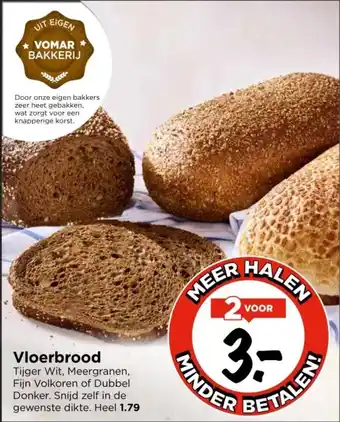 Vomar Voordeelmarkt Vloerbrood aanbieding