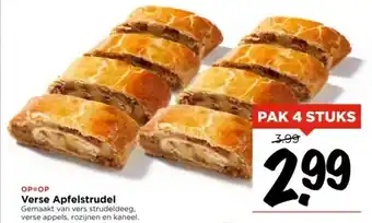 Vomar Voordeelmarkt Verse Apfelstrudel aanbieding