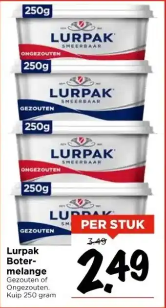 Vomar Voordeelmarkt Lurpak Botermelange aanbieding
