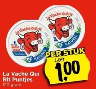 Vomar Voordeelmarkt La Vache Qui Rit Puntjes aanbieding