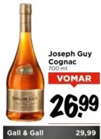 Vomar Voordeelmarkt Joseph Guy Cognac aanbieding