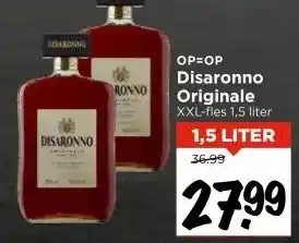 Vomar Voordeelmarkt OP=OP Disaronno Originale aanbieding