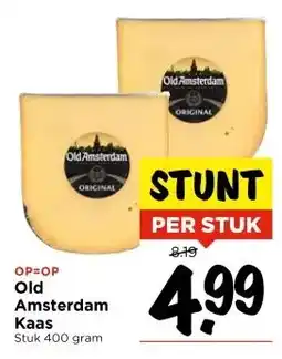 Vomar Voordeelmarkt OP=OP Old Amsterdam Kaas aanbieding