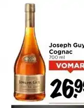 Vomar Voordeelmarkt Joseph Guy Cognac 700 ml aanbieding