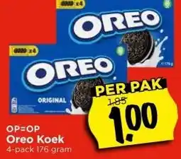 Vomar Voordeelmarkt OP=OP Oreo Koek aanbieding