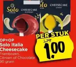 Vomar Voordeelmarkt OP=OP Solo Italia Cheesecake aanbieding