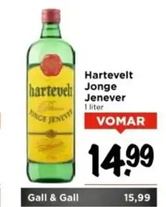 Vomar Voordeelmarkt Hartevel jonge Jenever aanbieding