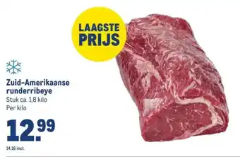 Makro Zuid Amerikaanse runderribeye aanbieding