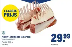 Makro Nieuw Zeelandse lamsrack aanbieding