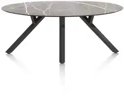 Xooon Minato, Eetkamertafel - Ellips - 210 X 105 Cm. - Lichtgrijs aanbieding