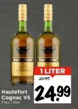 Vomar Voordeelmarkt Hautefort Cognac VS Fles aanbieding