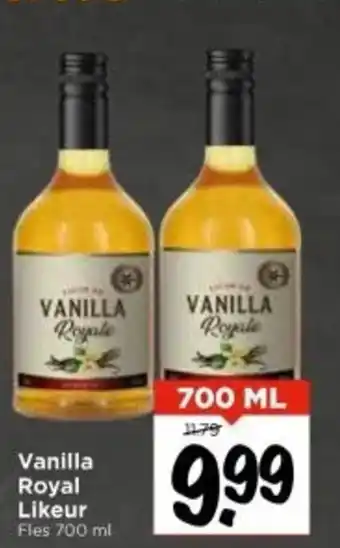 Vomar Voordeelmarkt Vanilla Royal Likeur aanbieding