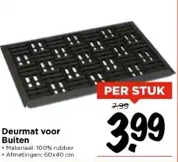 Vomar Voordeelmarkt Deurmat voor Buiten aanbieding