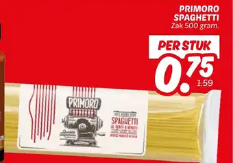 Dekamarkt Primoro spaghetti aanbieding