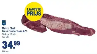 Makro Metro Chef lerse runderhaas 4/5 aanbieding