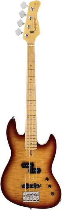 Bol.com Sire Marcus Miller U5 4 Tobacco Sunburst - Elektrisch short scale basgitaar - Sunburst aanbieding