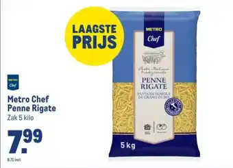 Makro Metro Chef Penne Rigate aanbieding