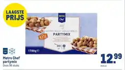 Makro Metro Chef partymix aanbieding