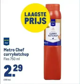 Makro Metro Chef curryketchup aanbieding