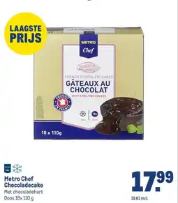 Makro Metro Chef Chocoladecake aanbieding