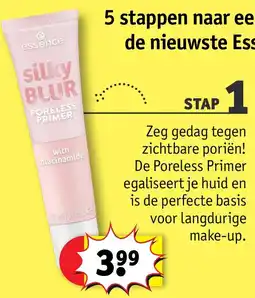 Kruidvat Essence Silky Blur Poreless Primer aanbieding