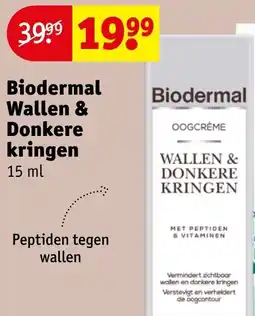 Kruidvat Biodermal Wallen & Donkere kringen aanbieding