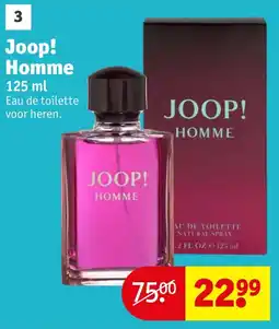 Kruidvat Joop! Homme aanbieding