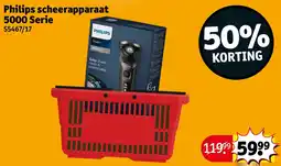 Kruidvat Philips scheerapparaat 5000 Serie aanbieding