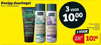 Kruidvat Kneipp douchegel aanbieding