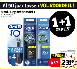 Kruidvat Oral B opzetborstels aanbieding