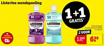 Kruidvat Listerine mondspoeling aanbieding