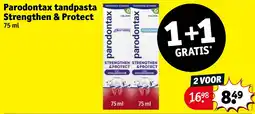 Kruidvat Parodontax tandpasta Strengthen & Protect aanbieding