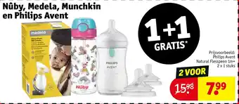 Kruidvat Nuby, Medela, Munchkin en Philips Avent aanbieding