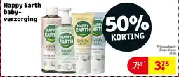 Kruidvat Happy Earth baby verzorging aanbieding