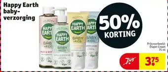 Kruidvat Happy Earth baby verzorging aanbieding