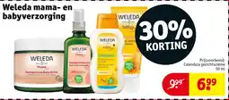 Kruidvat Weleda mama en babyverzorging aanbieding