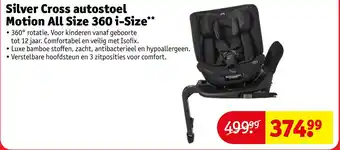 Kruidvat Silver Cross autostoel Motion All Size 360 I-Size aanbieding